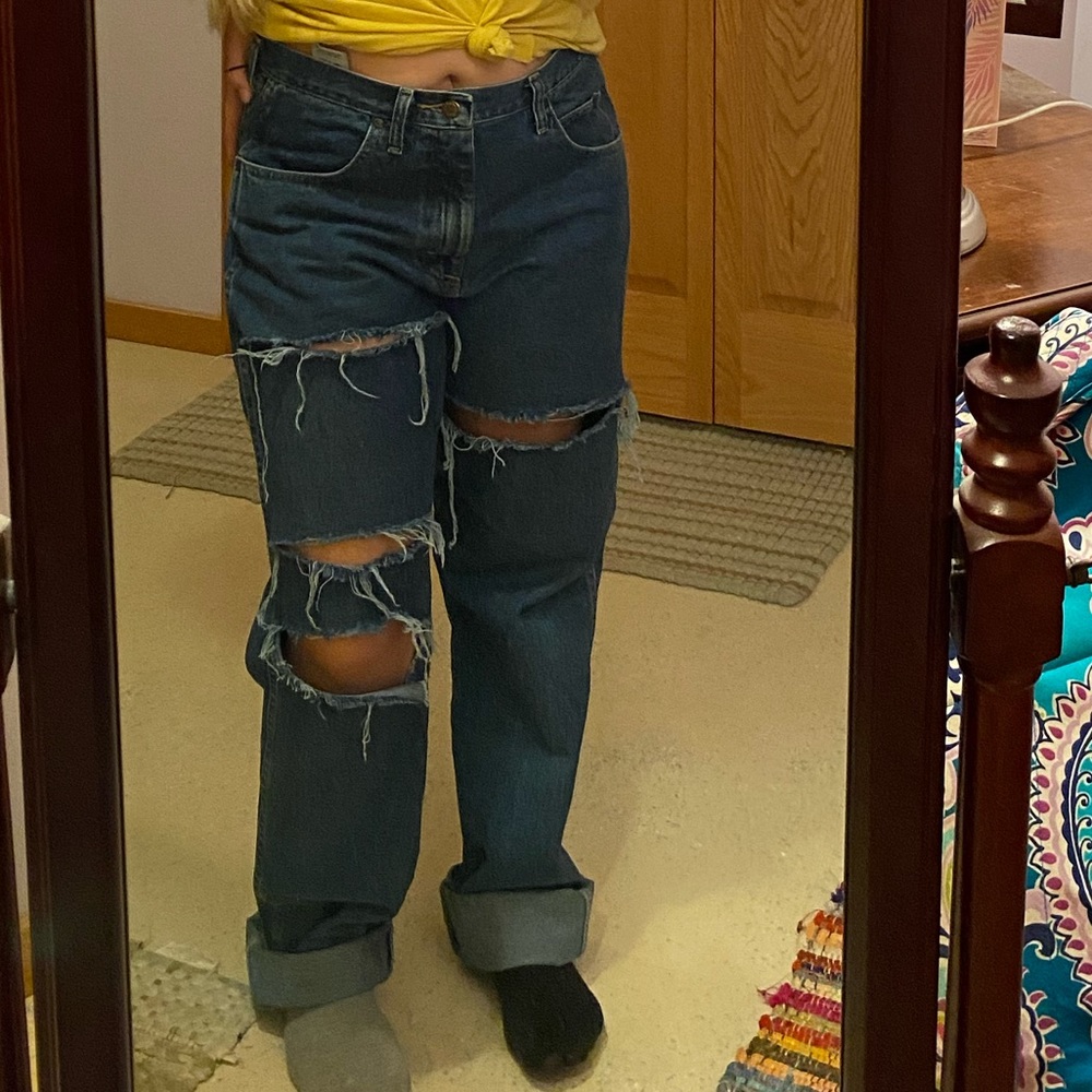 Distressed wranglers